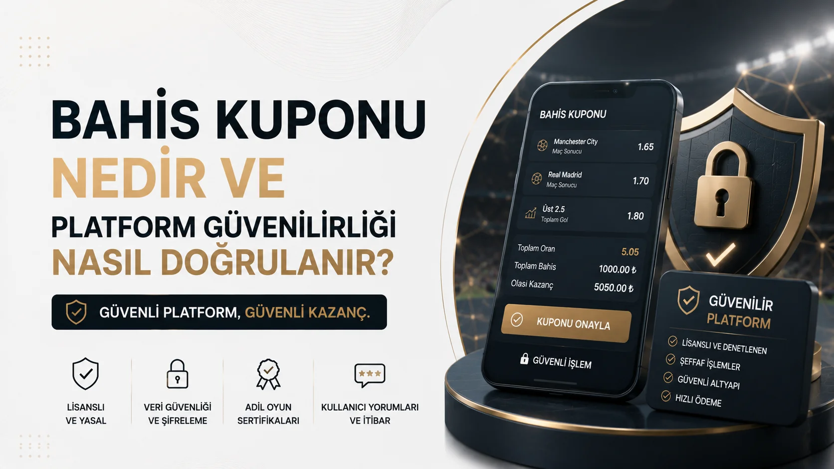 Bahis Kuponu Nedir ve Platform Güvenilirliği Nasıl Doğrulanır?