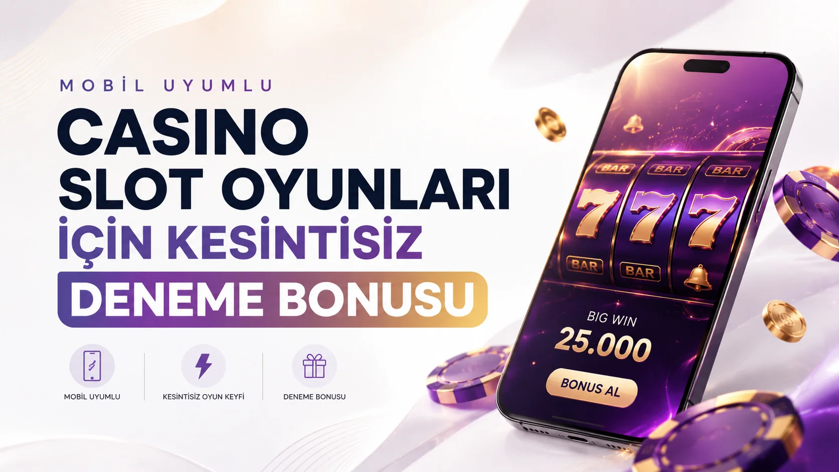 Mobil Uyumlu Casino Slot Oyunları İçin Kesintisiz Deneme Bonusu